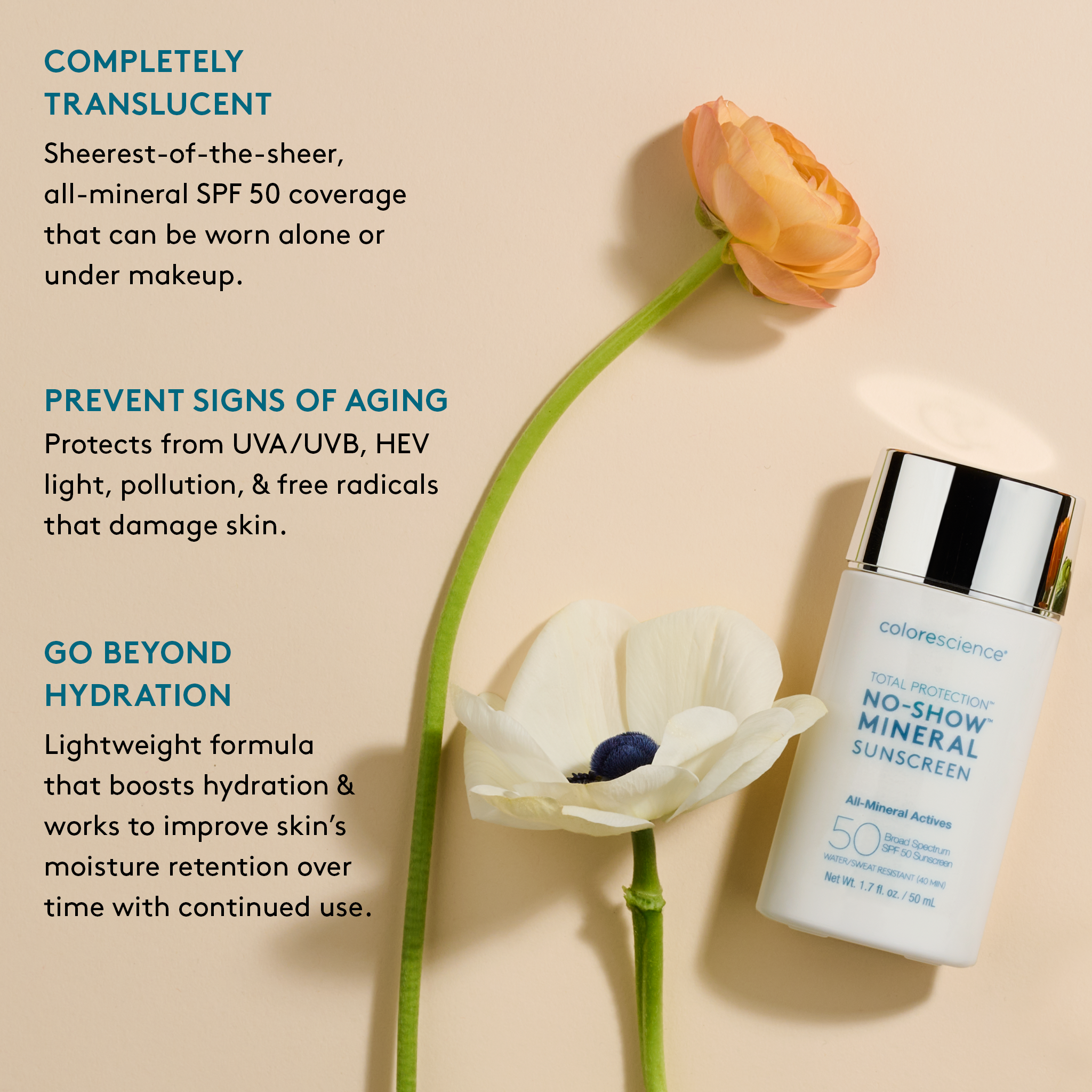 Today’s Deal Total Protection® No-Show™ Mineral Sunscreen SPF 50 - Image 8